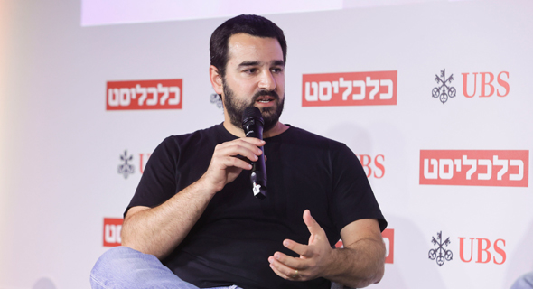 Ido Susan, co-founder and CEO of Drivenets, on stage at Calcalist's Tech TLV Conference. Photo: Orel Cohen Ido Susan, co-founder and CEO of Drivenets, on stage at Calcalist's Tech TLV Conference. Photo: Orel Cohen