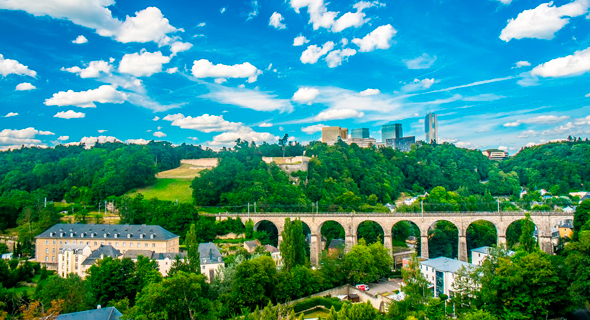 Luxembourg city. Photo: Sabino Parente