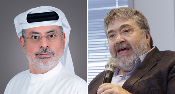 OurCrowd founder Jon Medved and Dr. Sabah al-Binali, OurCrowd’s UAE-based venture partner. Photo: Amit Shaal and OurCrowd OurCrowd founder Jon Medved and Dr. Sabah al-Binali, OurCrowd’s UAE-based venture partner. Photo: Amit Shaal and OurCrowd