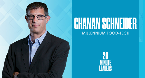 Chanan Schneider, founder and CEO of Millenium Food-Tech. Photo: Shlomi Harel