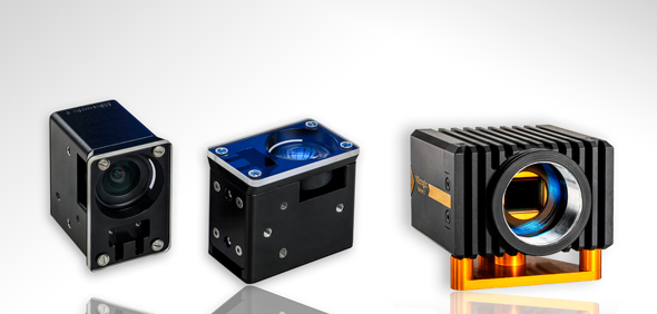 MicroGic&#39;s camera and sensor offerings including its &quot;Ramon 2&quot; camera (on right). Photo: MicroGic Electronics