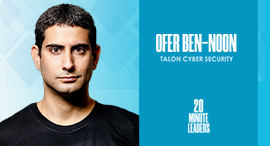 Ofer Ben-Noon, co-founder and CEO of Talon Cyber Security. Photo: Ofer Ben-Noon, Talon