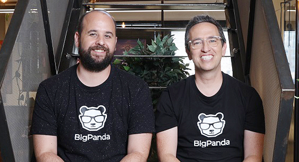 BigPanda co-founder Assaf Resnick and Elik Eizenberg. Photo: BigPanda