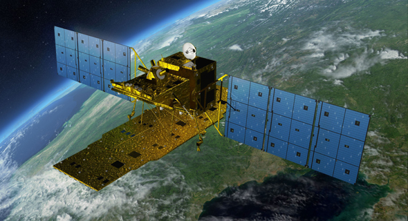 Asterra&#39;s technology is used onboard the Japanese ALOS-2 satellite. Photo: JAXA