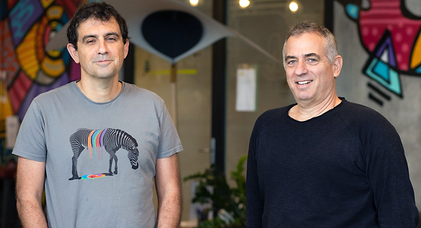 Personetics co-founders David Sosna (left) and David Govrin. Photo: Eric Sultan