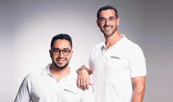 Contrago Ventures co-founders David Halperin (right) and Amitay Yamin. Photo: Rami Zerenger