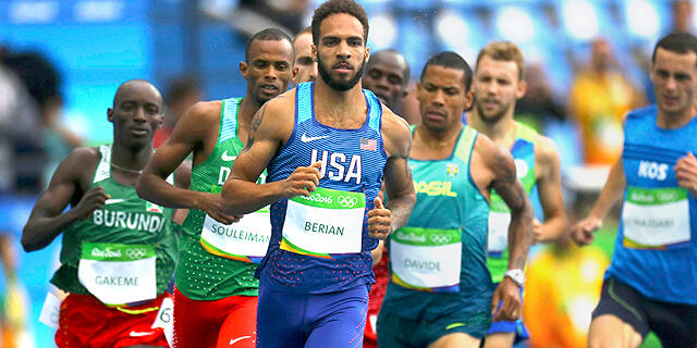 בוריס בריאן רץ 800 לפני אתיופים ריו דה ז'נרו