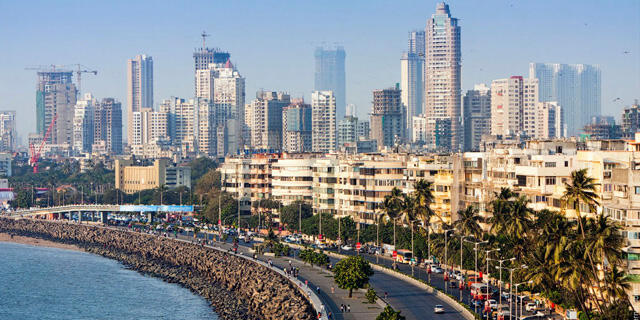 מומבאי הודו ערים יקרות נדל"ן 