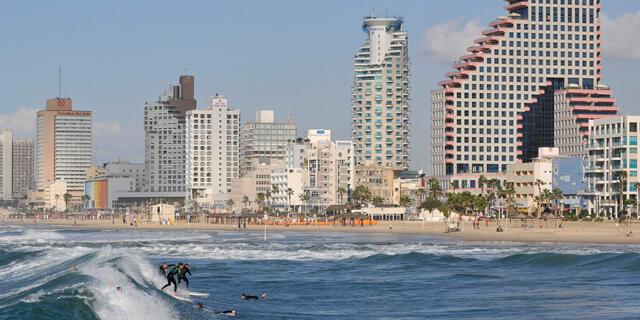 תל אביב תיירות חוף ים