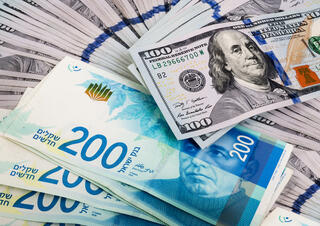 שקל דולר מט"ח מטבע חוץ שער חליפין כסף מזומן , צילום: שאטרסטוק