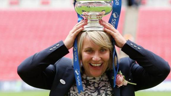 אמה הייז מאמנת צ'לסי כדורגל נשים, צילום: גטי אימג'ס