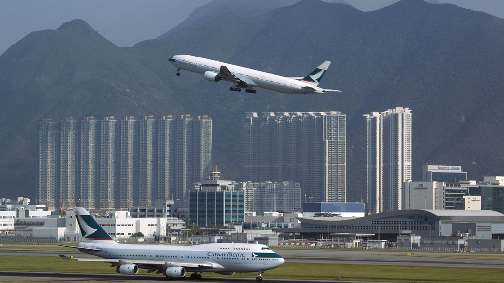 נמל תעופה שדה תעופה הונג קונג קתאי פאסיפיק
