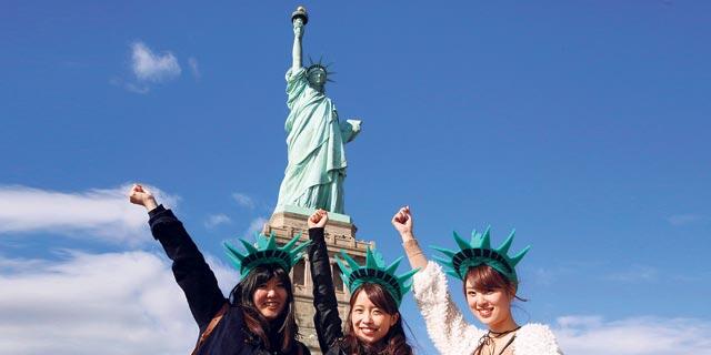 תיירות סיניות פסל החירות