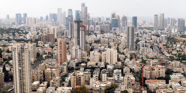 תל אביב רמת גן מבט על מלמעלה