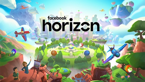 מגרש המציאות המדומה "Horizon" מבית פייסבוק , צילום: Facebook Horizon