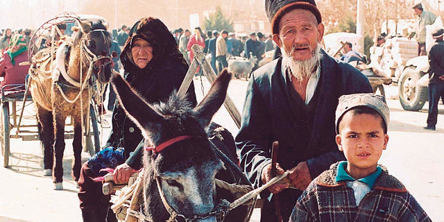 תושבים אויגורים בסין, צילום: wikipedia