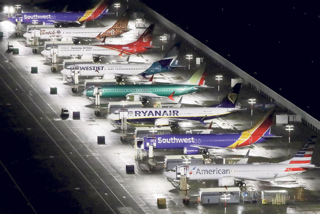 737 Max aircraft at the Boeing plant in Seattle