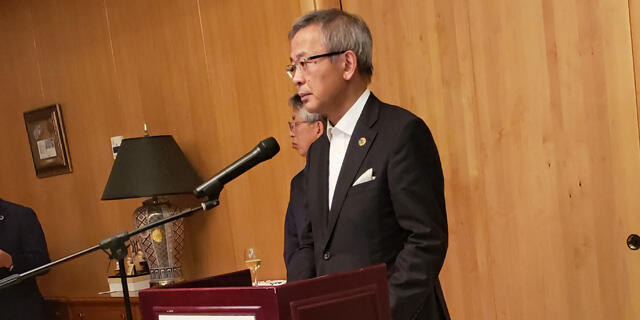 Hiromichi Shinohara יו"ר NTT