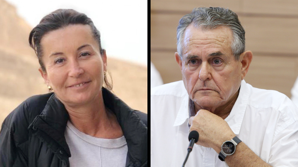 מימין: עמי גיא מנכ"ל סלטי שמיר וסבינה בירן מנכ"לית ישראייר לשעבר ושותפה מנהלת בחברת הייעוץ mvp (צילום: עמית שאבי) מימין עמי גיא מנכל סלטי שמיר ו סבינה בירן מנכ"לית ישראייר לשעבר ושותפה מנהלת בחברת הייעוץ mvp