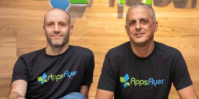 מימין לשמאל אורן קניאל ו רשף מן מייסדי AppsFlyer   2
