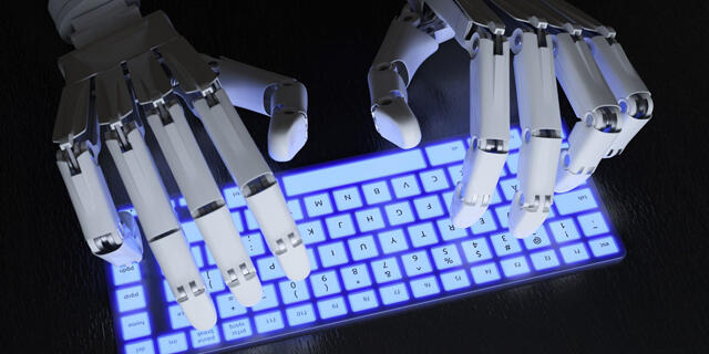 רובוט מקלדת עולם עבודה חדש 