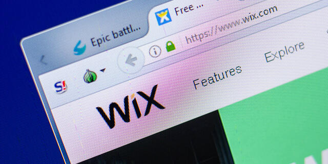 עמוד הבית אתר Wix וויקס בניית אתרים