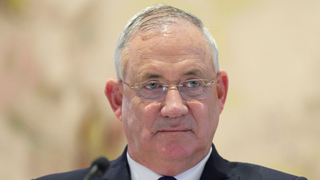 בני גנץ, שר הביטחון, צילום: רויטרס