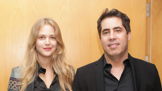 מימין איש העסקים עדי קייזמן ורעייתו הדוגמנית אסתי גינזבורג, צילום: אוראל כהן