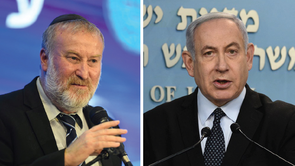 מימין: ראש הממשלה בנימין נתניהו והיועץ המשפטי לממשלה אביחי מנדלבליט (צילומים: יואב דודקביץ, יאיר שגיא) מימין: ראש הממשלה בנימין נתניהו והיועץ המשפטי לממשלה אביחי מנדלבליט
