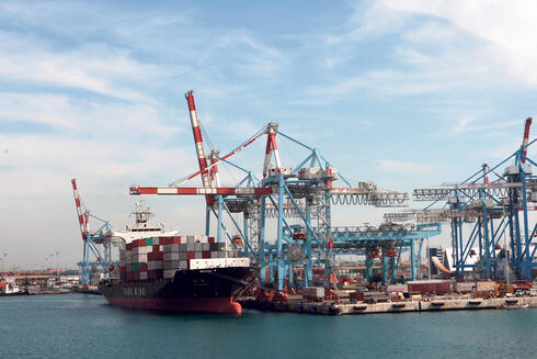 Ashdod port. Ashdod port.