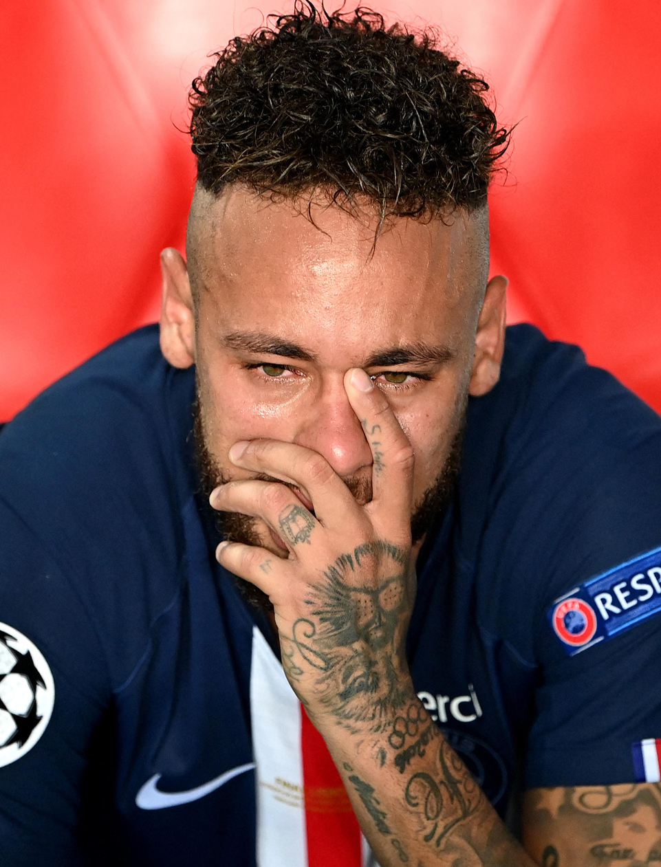 ניימאר בסיום הגמר