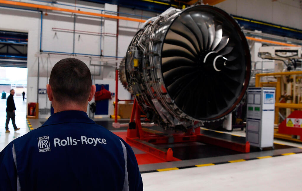 Rolls Royce Trent XWB Engine Factory in Derby UK