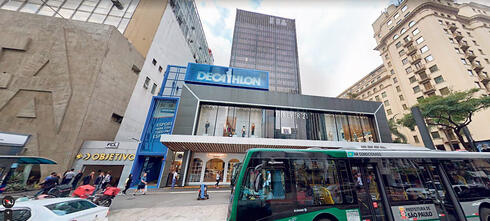 מרכז מסחרי של גזית גלוב בסאו פאולו, צילום: גוגל סטריט וויו