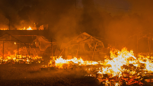 שריפות ענק במערב ארה"ב, צילום: אם סי טי