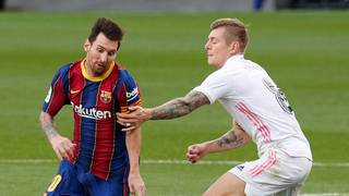 טוני קרוס וליאו מסי, צילום: רויטרס