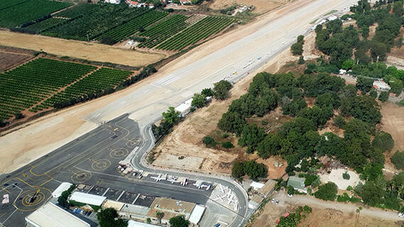 שדה התעופה בהרצליה יוכשר עד למימוש תוכניות הבנייה 