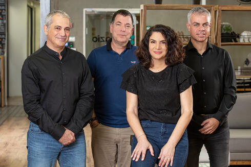 Iguazio co-founders, Yaron Haviv, Yaron Segev, Orit Nissan-Messing, and Asaf Somekh. 