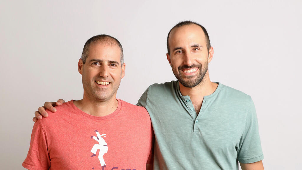 Lusha co-founders Assaf Eisenstein and Yoni Tserruya. 