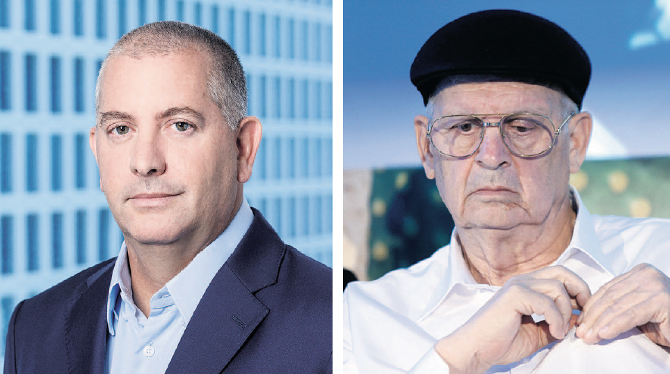 מימין: אברהם קוזניצקי, בעל השליטה במנרב, ואבי אורטל, מנכ"ל לאומי פרטנרס (צילומים: עמית שעל, אורן דאי) מימין: אברהם קוזניצקי בעל השליטה במנרב ואבי אורטל מנכ"ל לאומי פרטנרס