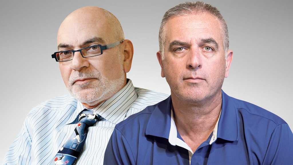 מימין יו"ר התאחדות רשתות הקמעונאות שחר תורג'מן ומנכ"ל קניוני עופר משה רוזנבלום (צילום: אוראל כהן, עמית שעל) מימין יו"ר התאחדות רשתות הקמעונאות שחר תורג'מן ומנכ"ל קניוני עופר משה רוזנבלום