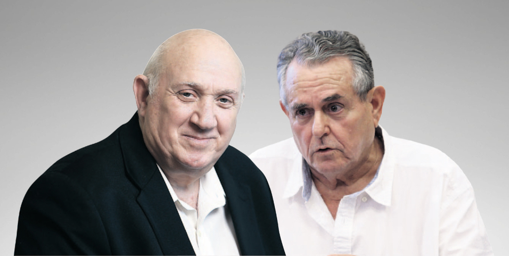 מבעלי שמיר עמי גיא ומנכ”ל שופרסל איציק אברכהן. אם שמיר תיקלע לקשיים, שופרסל תישאר ללא יצרן (צילומים: עמית שאבי, אביגיל עוזי) מבעלי שמיר עמי גיא ומנכ”ל שופרסל איציק אברכהן
