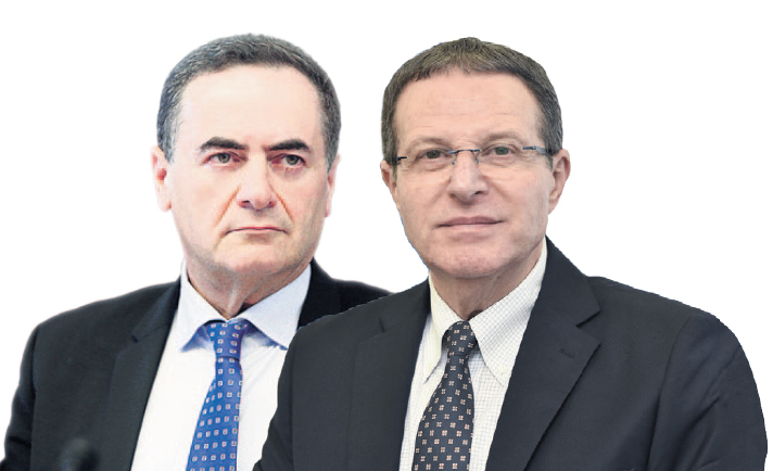 מימין: מנכ”ל שירות התעסוקה רמי גראור ושר האוצר ישראל כץ (טיזר צילומים: שלומי אמסלם לעמ, אלכס קולומויסקי) מימין: מנכ”ל שירות התעסוקה רמי גראור ושר האוצר ישראל כץ