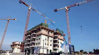 פרויקט בנייה בראשל"צ, צילום: דנה קופל