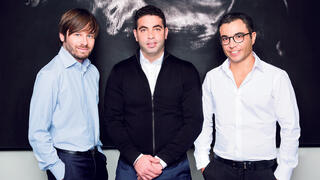 מייסדי פאגאיה מימין אביטל פרדו יהב יולזרי ו גל קרובינר