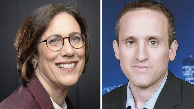  מימין: שגיא דגן, רשות החדשנות וונדי זינגר, מנהלת בכירה ב-SNC 