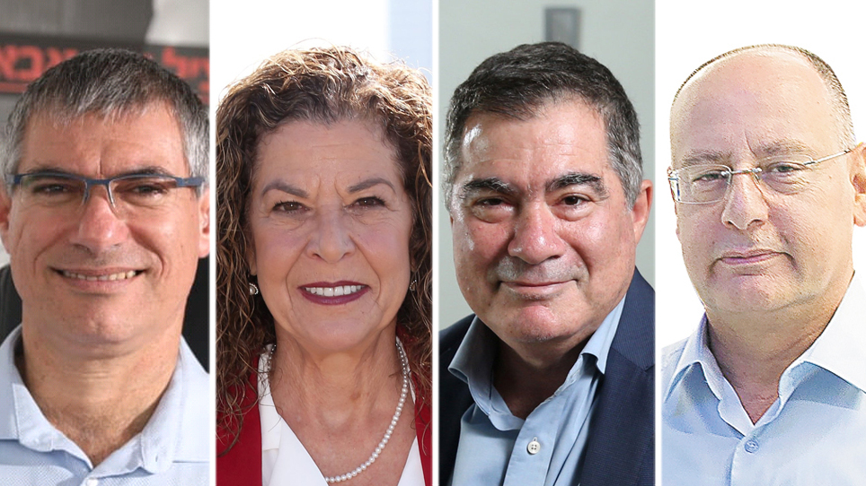 פאנל 2 כנס בטיחות בעבודה מימין מסעד ברהום ראול סרוגו מיטל להבי מיקי וינקלר