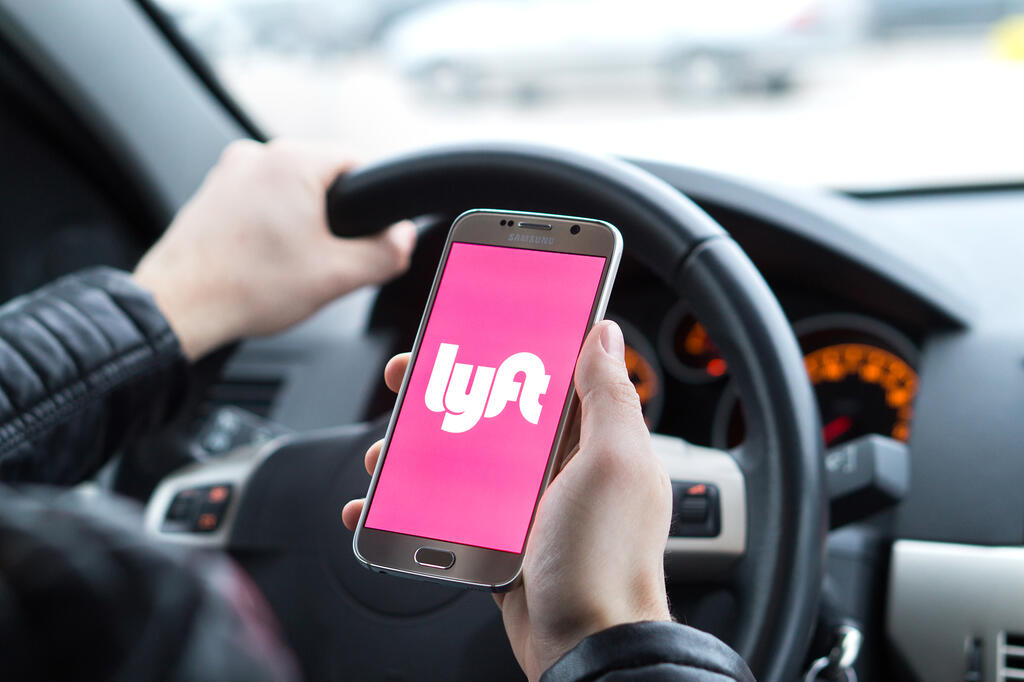 The Lyft app