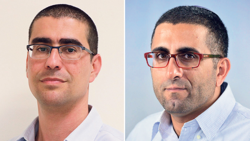 מימין יובל מכפש והממונה על השכר באוצר קובי בר נתן. מחיר הזיכוי (צילום: דוברות משרד האוצר) מימין יובל מכפש ו קובי בר נתן