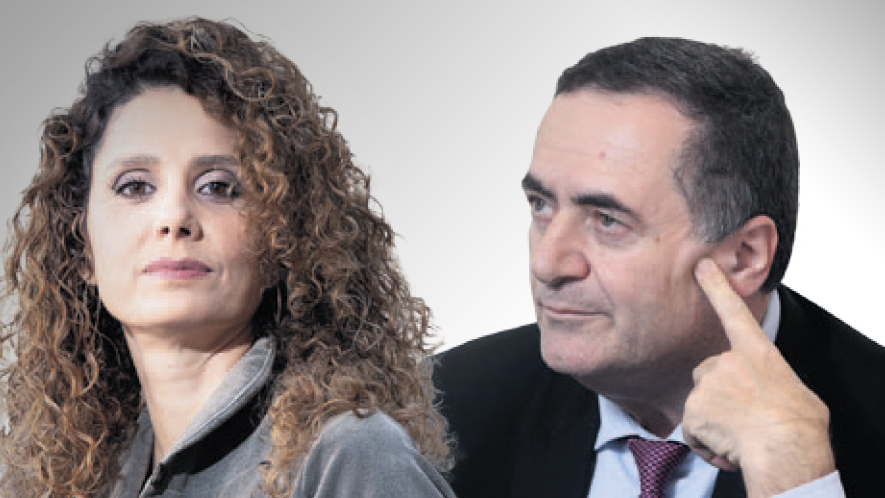 משמאל: מנכ"לית משרד התקשורת לירן אבישר בן־חורין ושר האוצר ישראל כץ. החליטו שלא להחליט (צילום: אלכס קולומויסקי, אבי מועלם) משמאל: מנכ”לית משרד התקשורת לירן אבישר בן־חורין ושר האוצר ישראל כץ