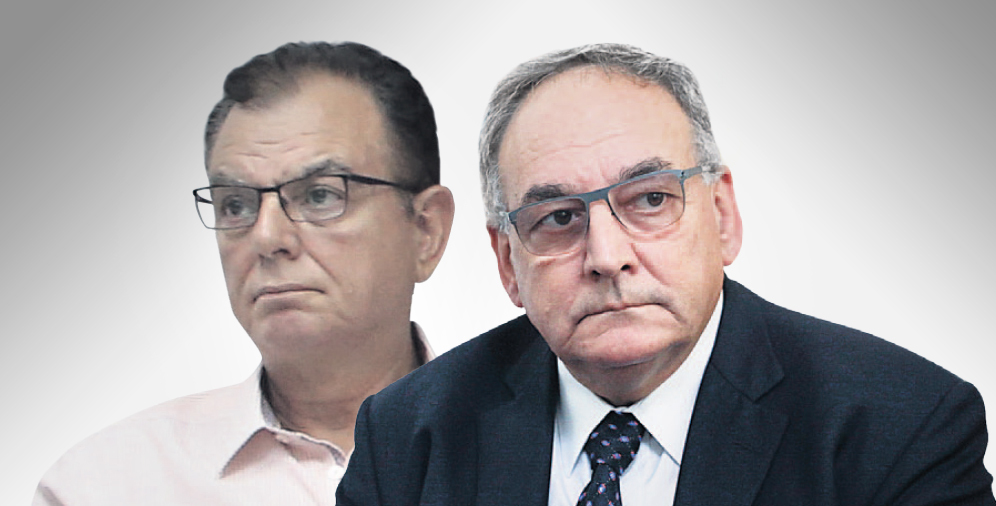 מימין: מנכ"ל הדסה זאב רוטשטיין ויו"ר ההסתדרות הרפואית ציון חגי. נערכים להסכם שכר חדש (צילום: אוהד צויגנברג, שאול גולן) מימין: מנכ”ל הדסה זאב רוטשטיין ויו”ר ההסתדרות הרפואית ציון חגי